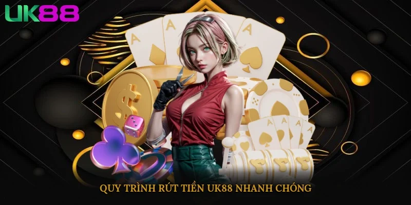 Quy trình rút tiền UK88 nhanh chóng
